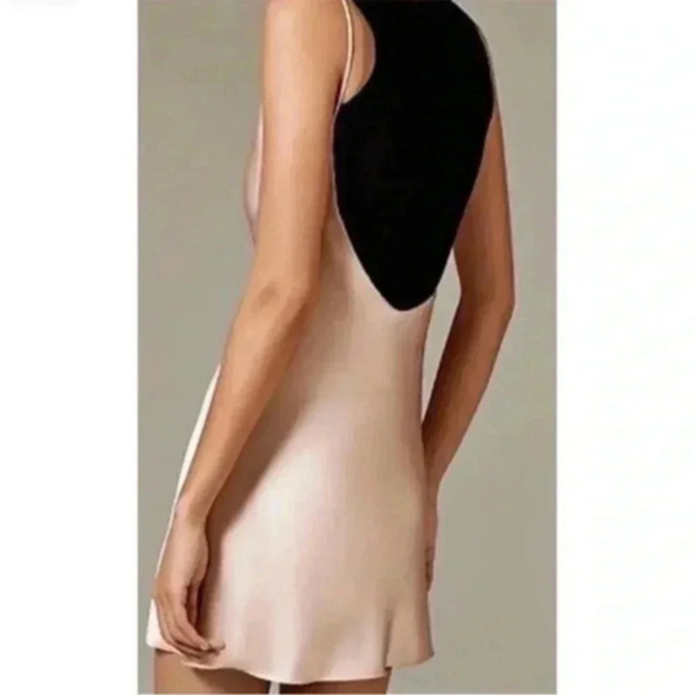 Low‎ Back Mini Dress